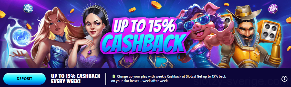 Slotzy Casino spel